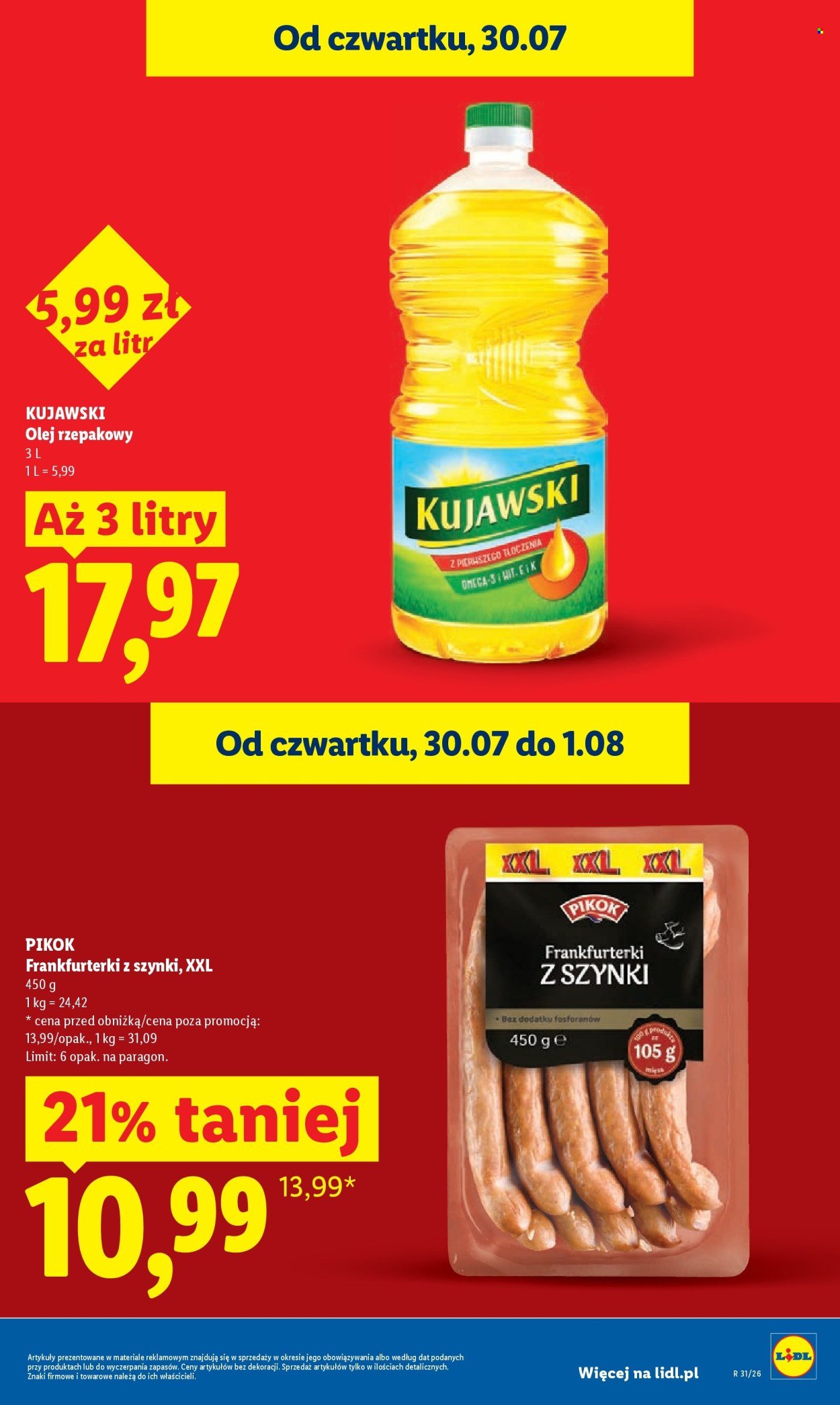Gazetka LIDL - Od czwartku 30.07.2026