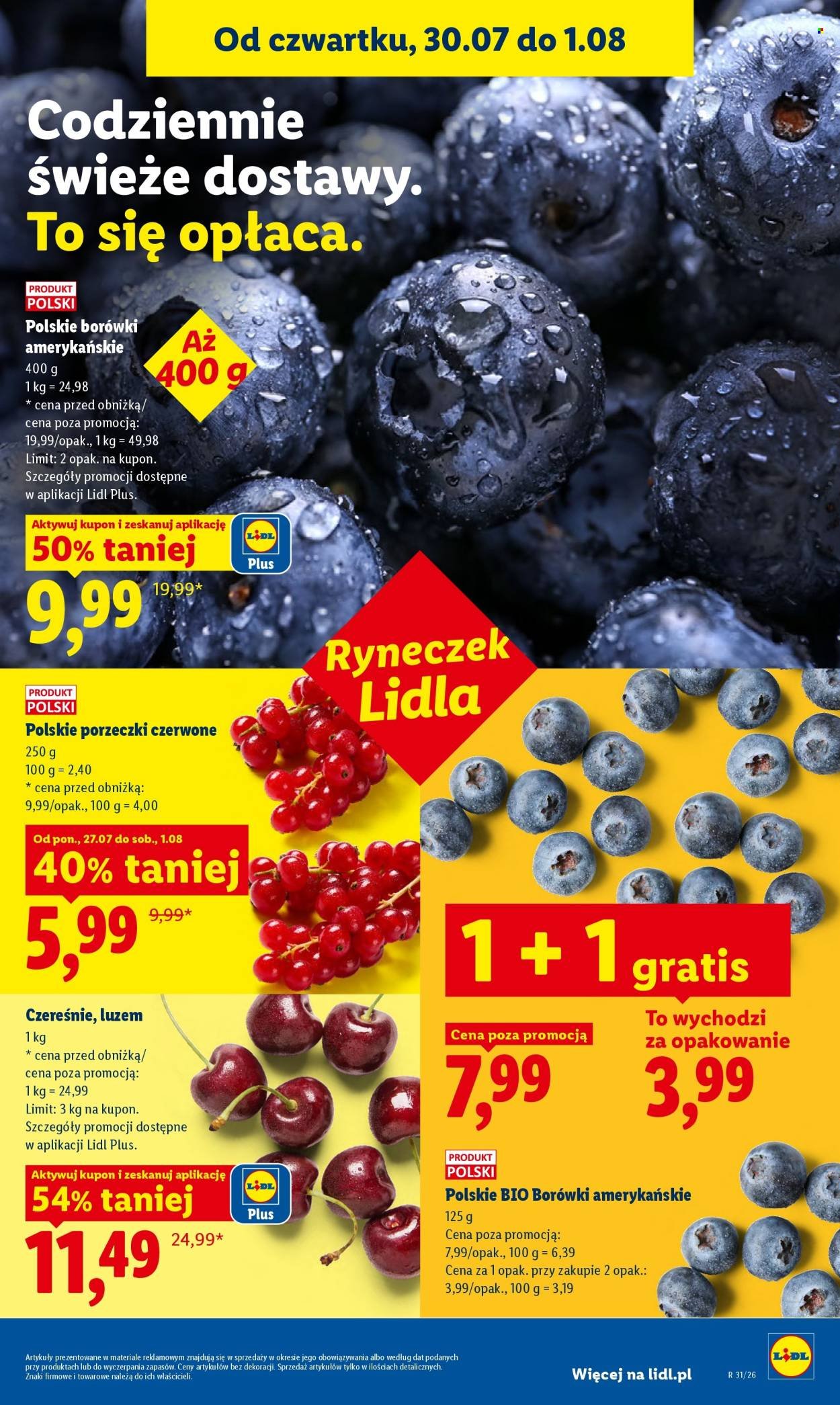 Gazetka LIDL - Od czwartku 30.07.2026