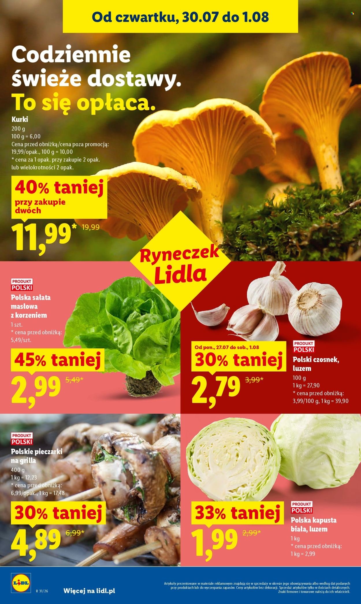 Gazetka LIDL - Od czwartku 30.07.2026