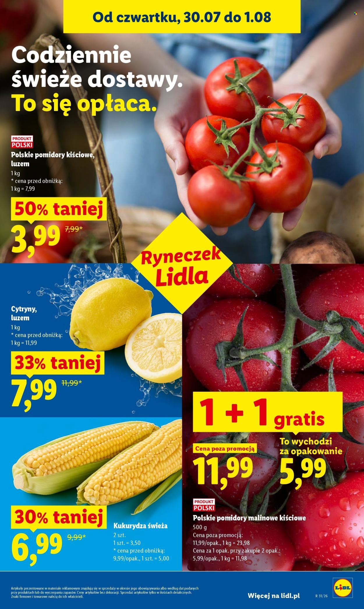 Gazetka LIDL - Od czwartku 30.07.2026