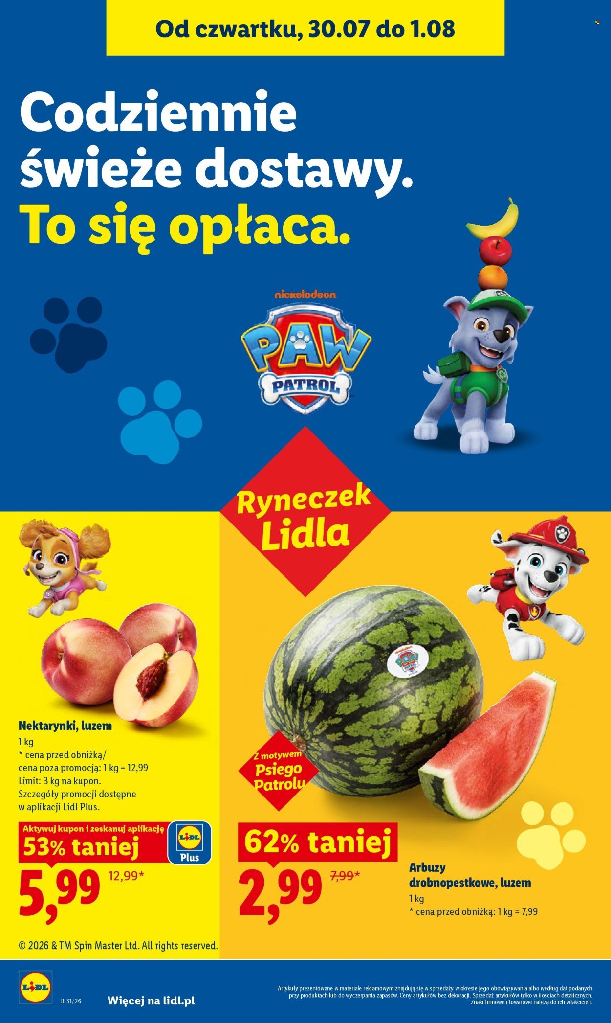 Gazetka LIDL - Od czwartku 30.07.2026
