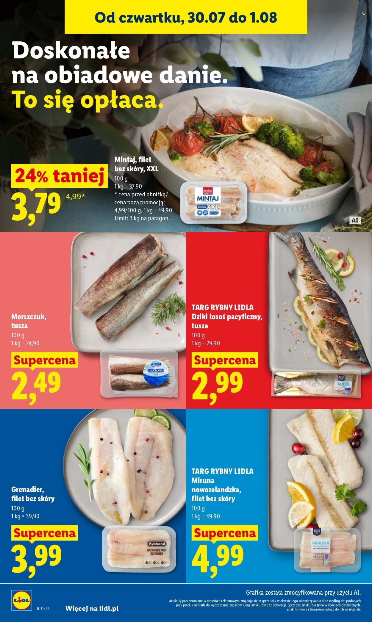 Gazetka LIDL - Od czwartku 30.07.2026