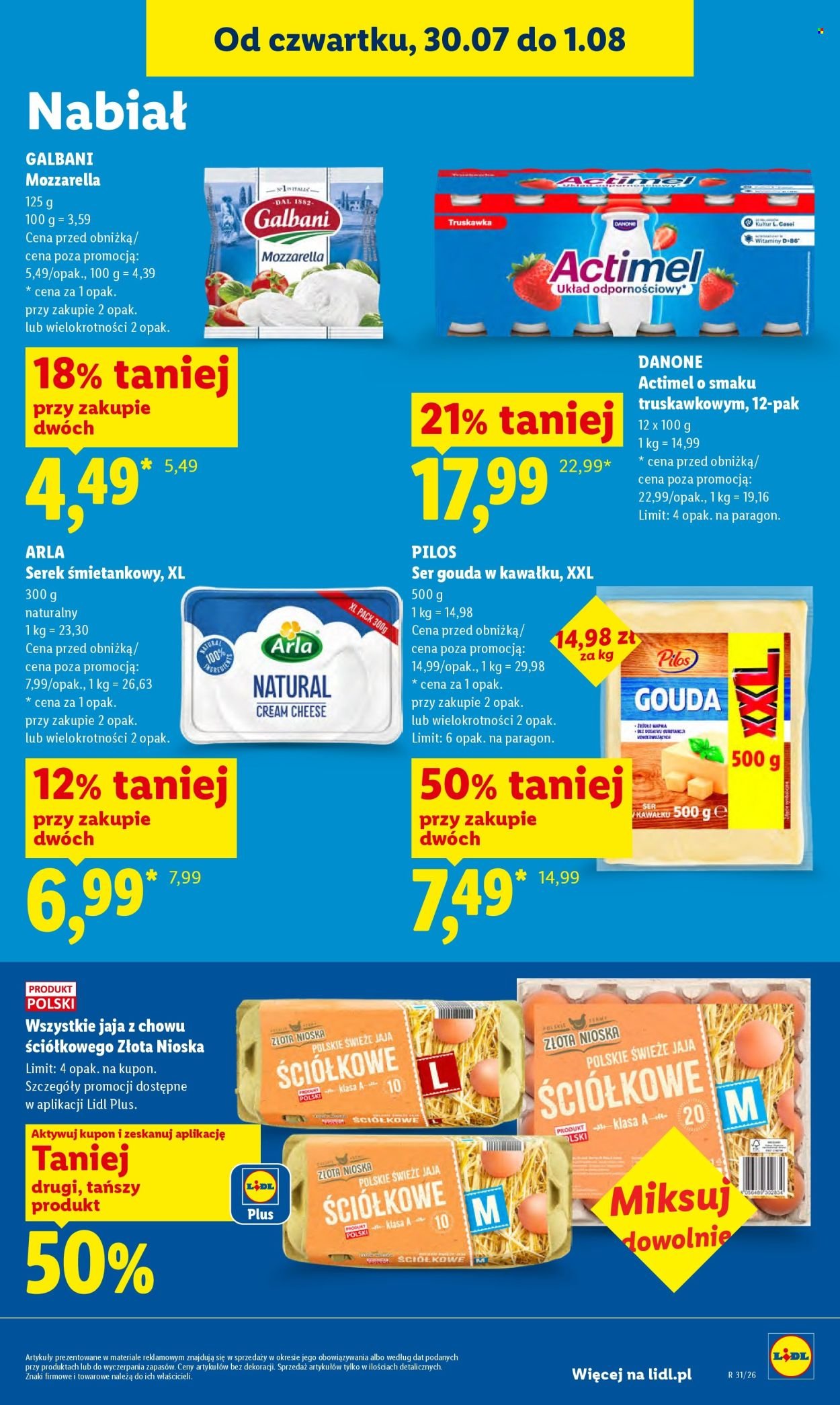 Gazetka LIDL - Od czwartku 30.07.2026