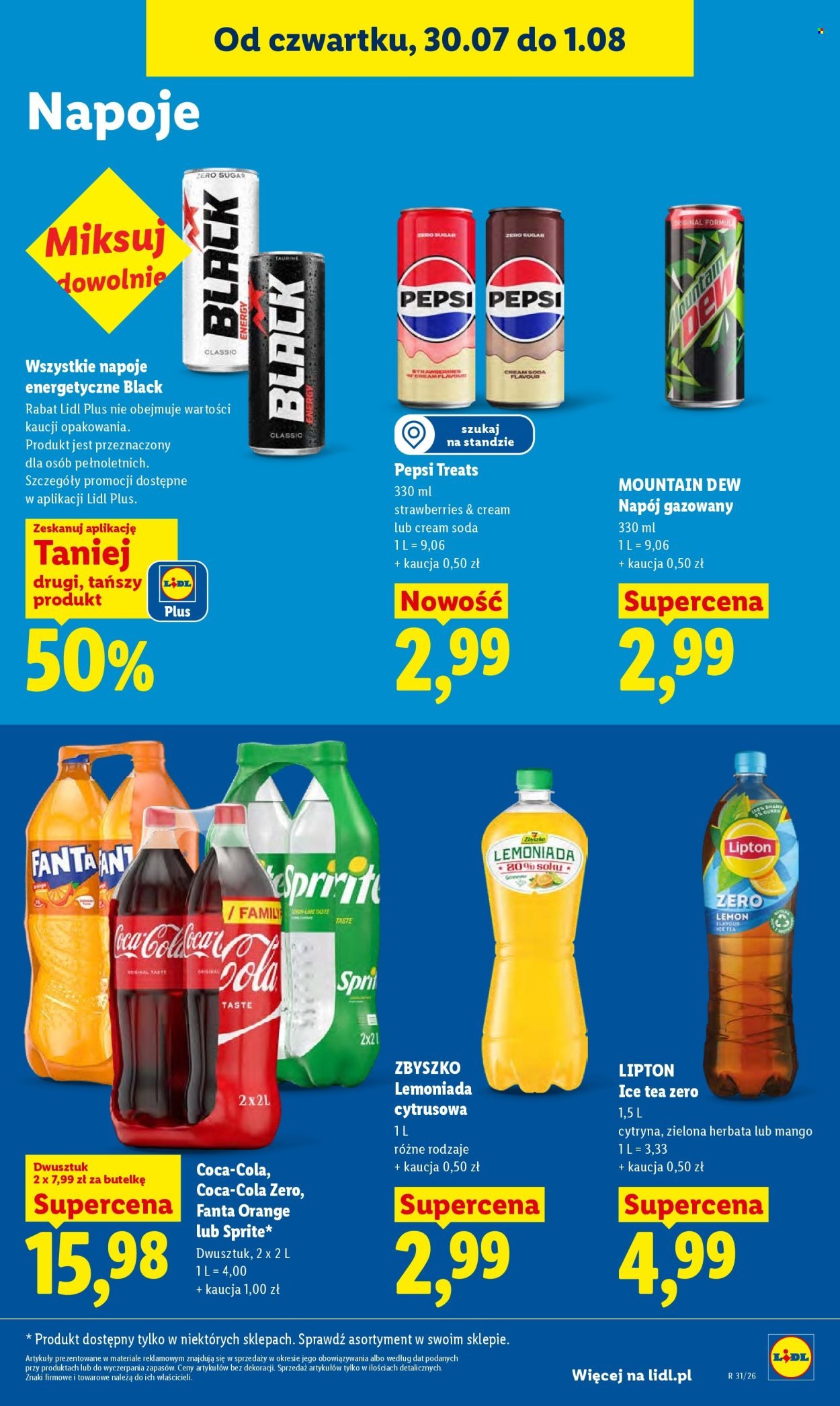 Gazetka LIDL - Od czwartku 30.07.2026