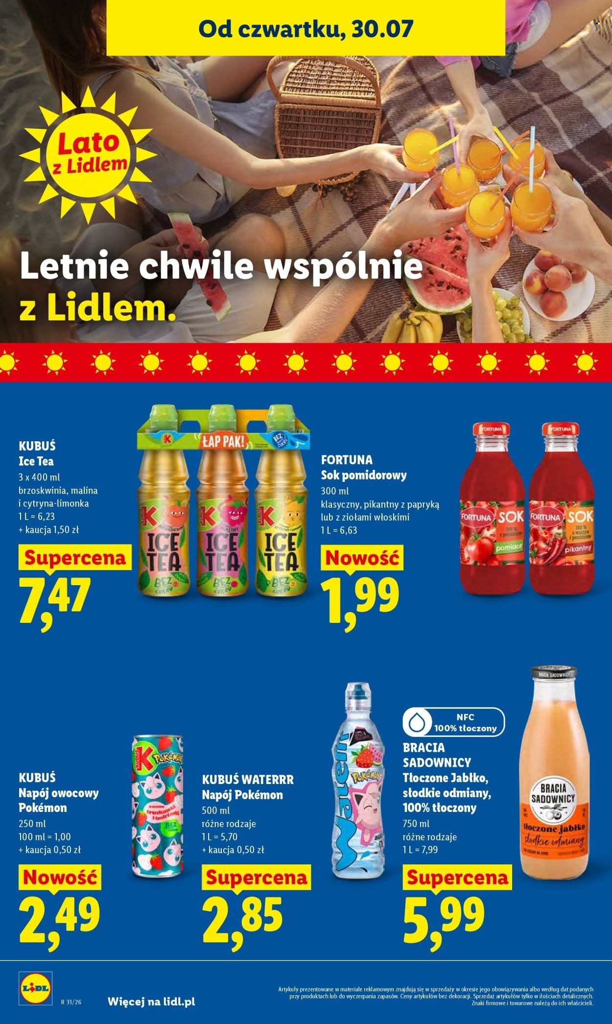 Gazetka LIDL - Od czwartku 30.07.2026