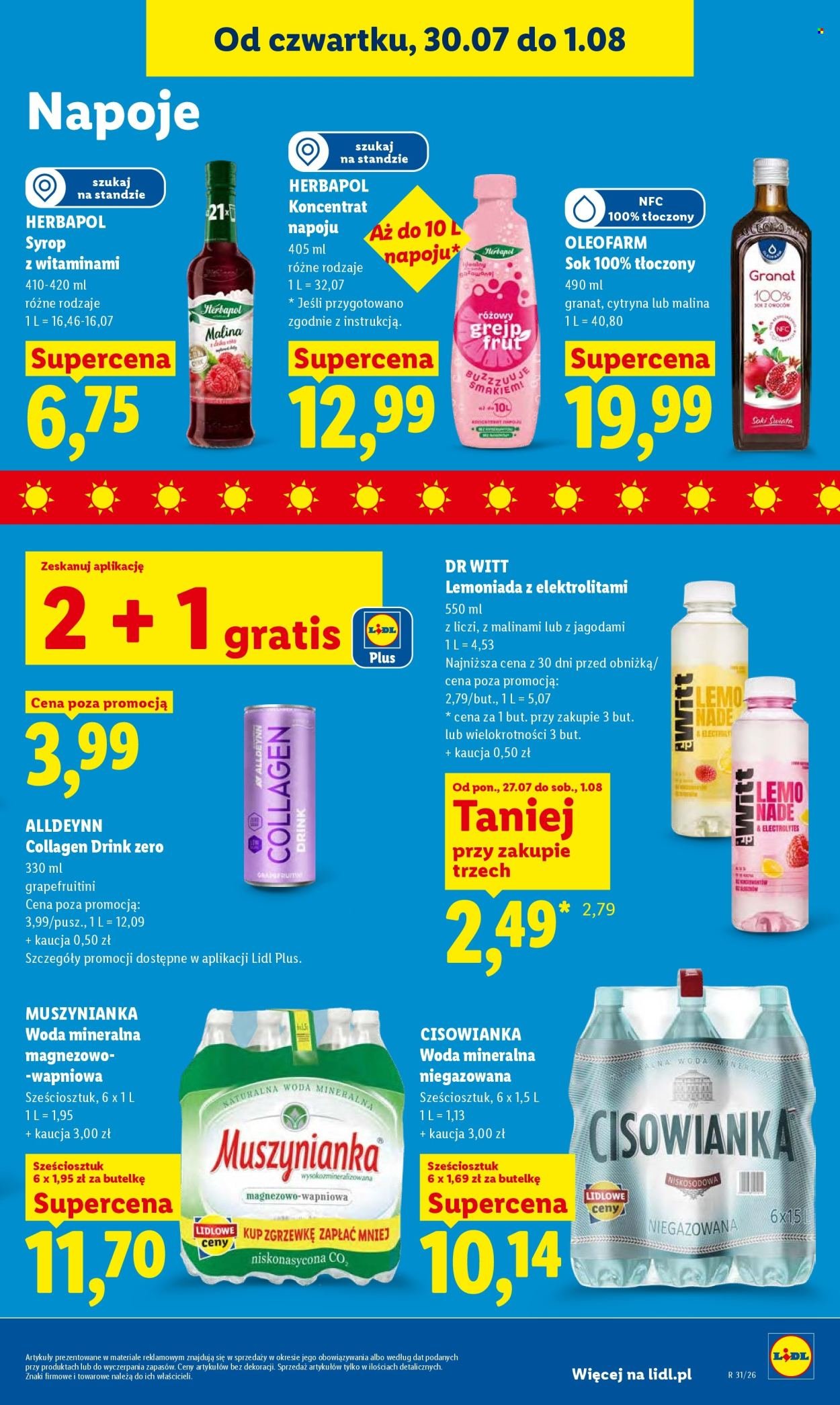 Gazetka LIDL - Od czwartku 30.07.2026