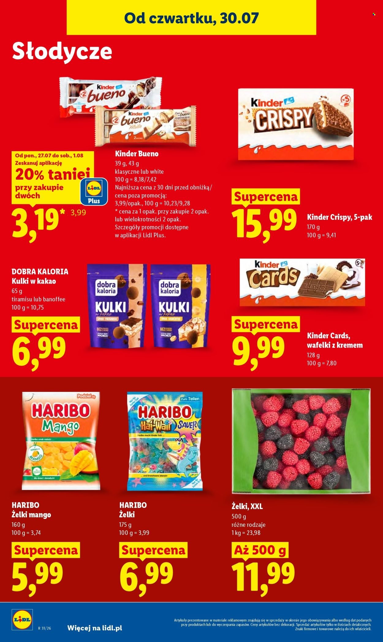 Gazetka LIDL - Od czwartku 30.07.2026
