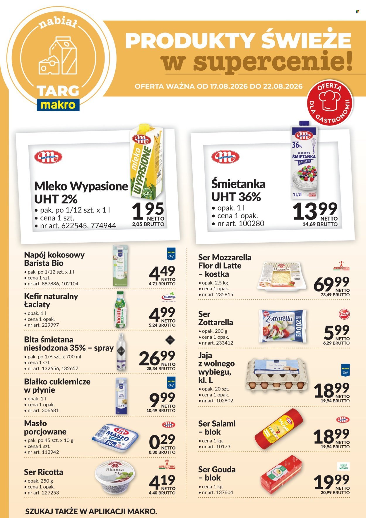 Gazetka MAKRO - Targ MAKRO - oferta świeża w super cenach!