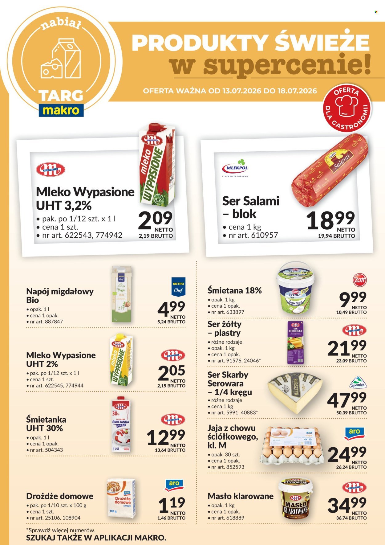 Gazetka MAKRO - Targ MAKRO - oferta świeża w super cenach!
