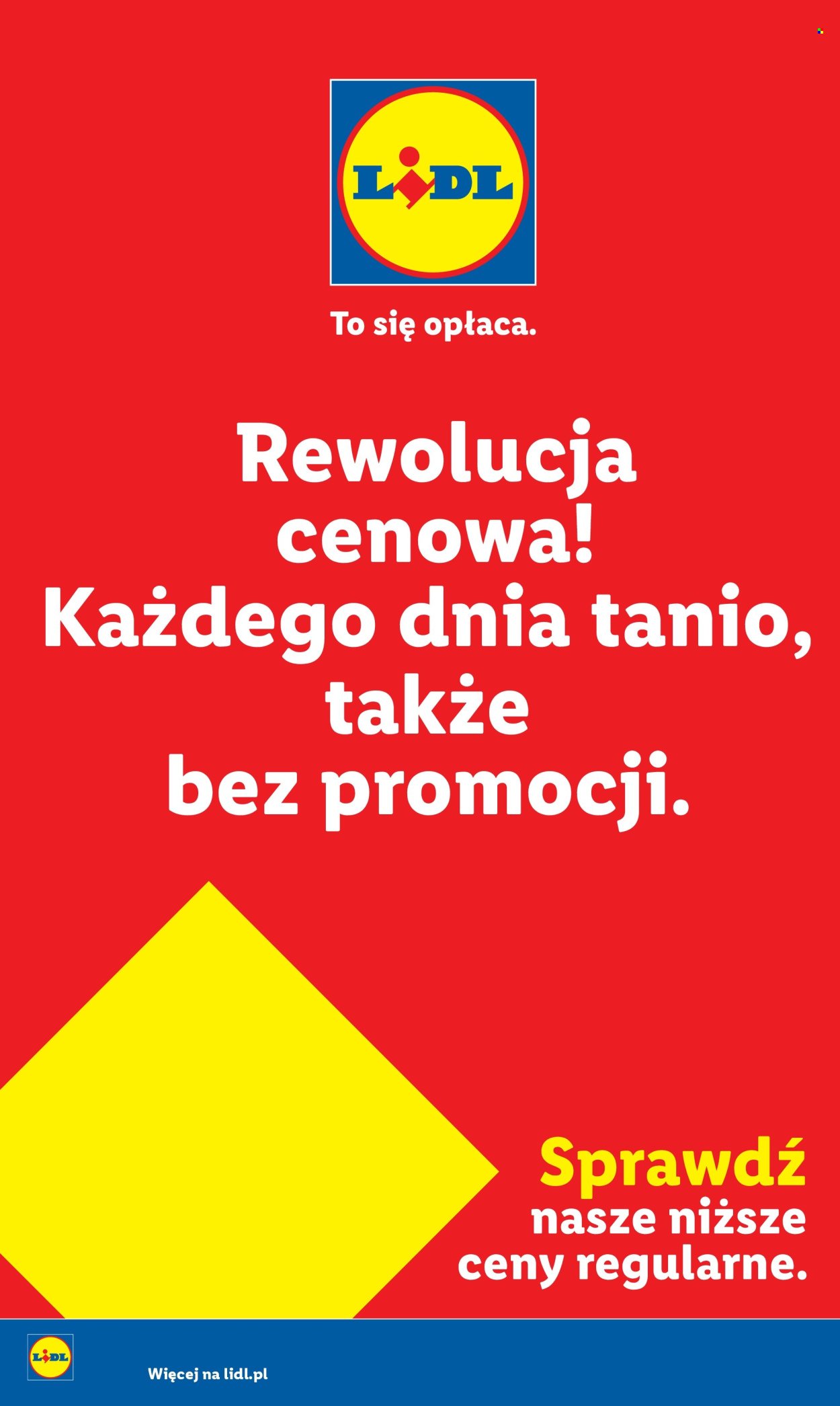Gazetka LIDL - Rewolucja cenowa!