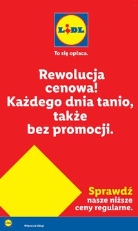Gazetka LIDL - Rewolucja cenowa!