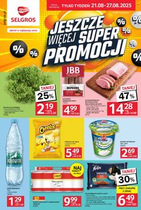 Gazetka SELGROS - Jeszcze więcej super promocji! (2025-08-21 - 2025-08-27)