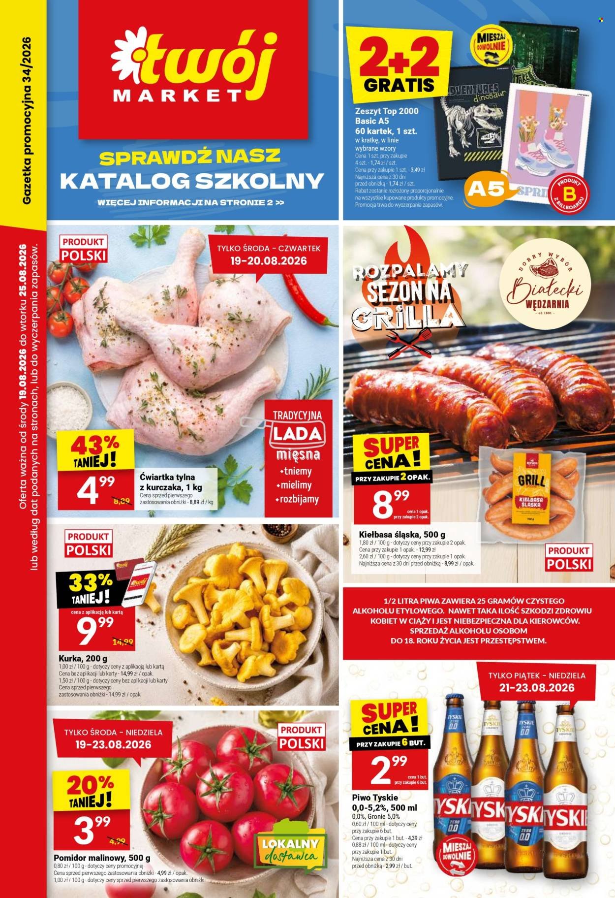 Gazetka TWÓJ MARKET - Gazetka regularna 34/26