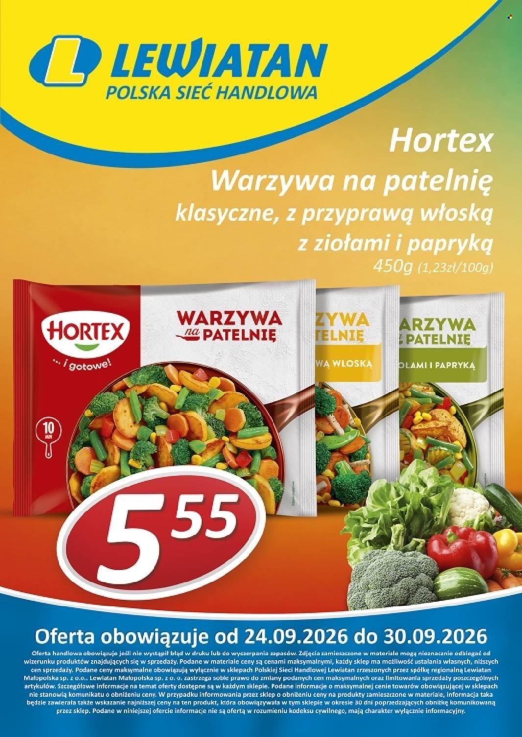 Gazetka LEWIATAN - Od czwartku 24.09.2026