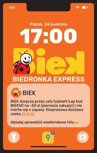 Gazetka BIEDRONKA - Kiek (2026-04-24 - 2026-04-26)