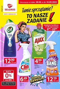 Gazetka SELGROS - Katalog Sprzątanie (2025-08-28 - 2025-09-10)