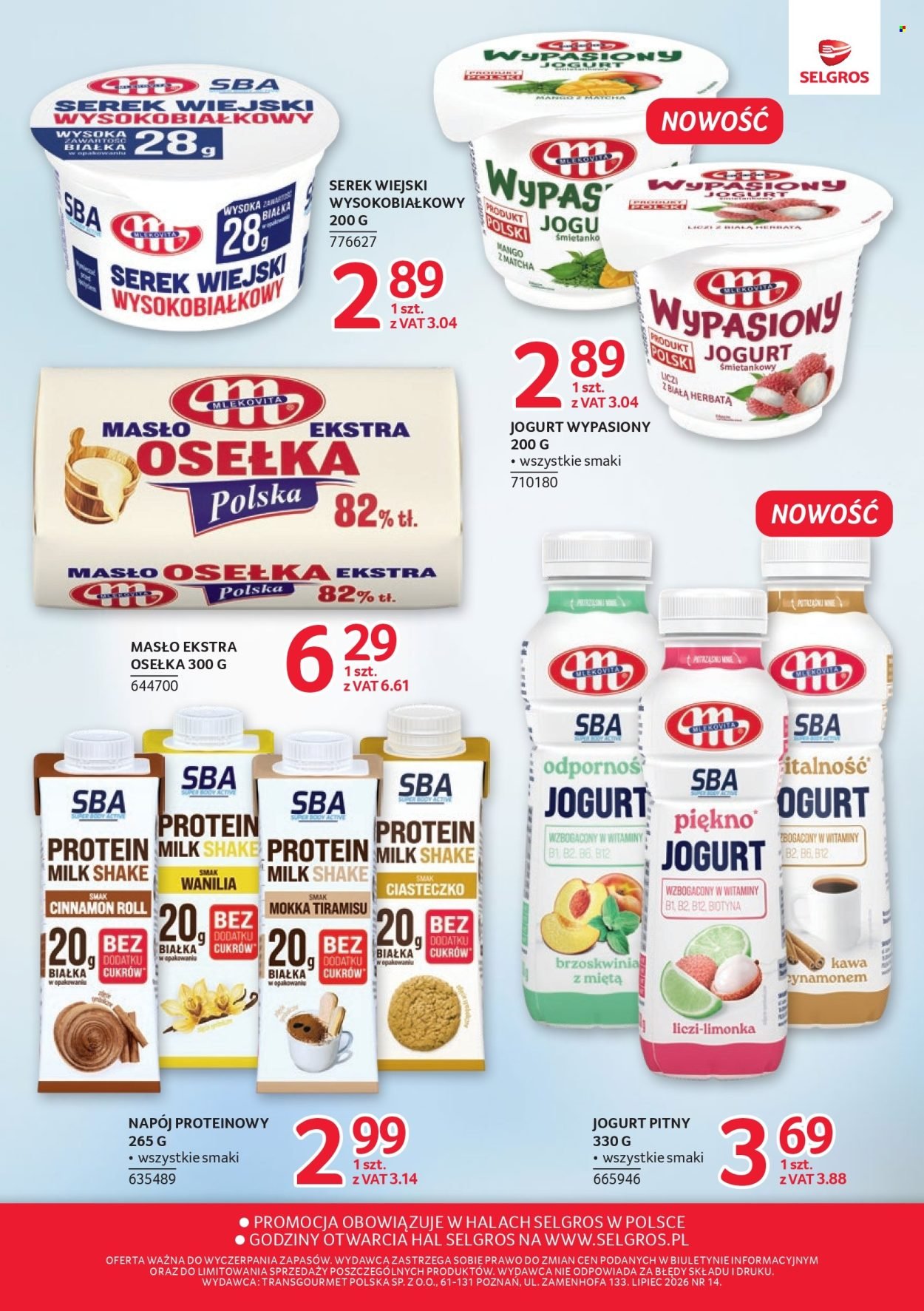 Gazetka SELGROS - Katalog Markowe Produkty