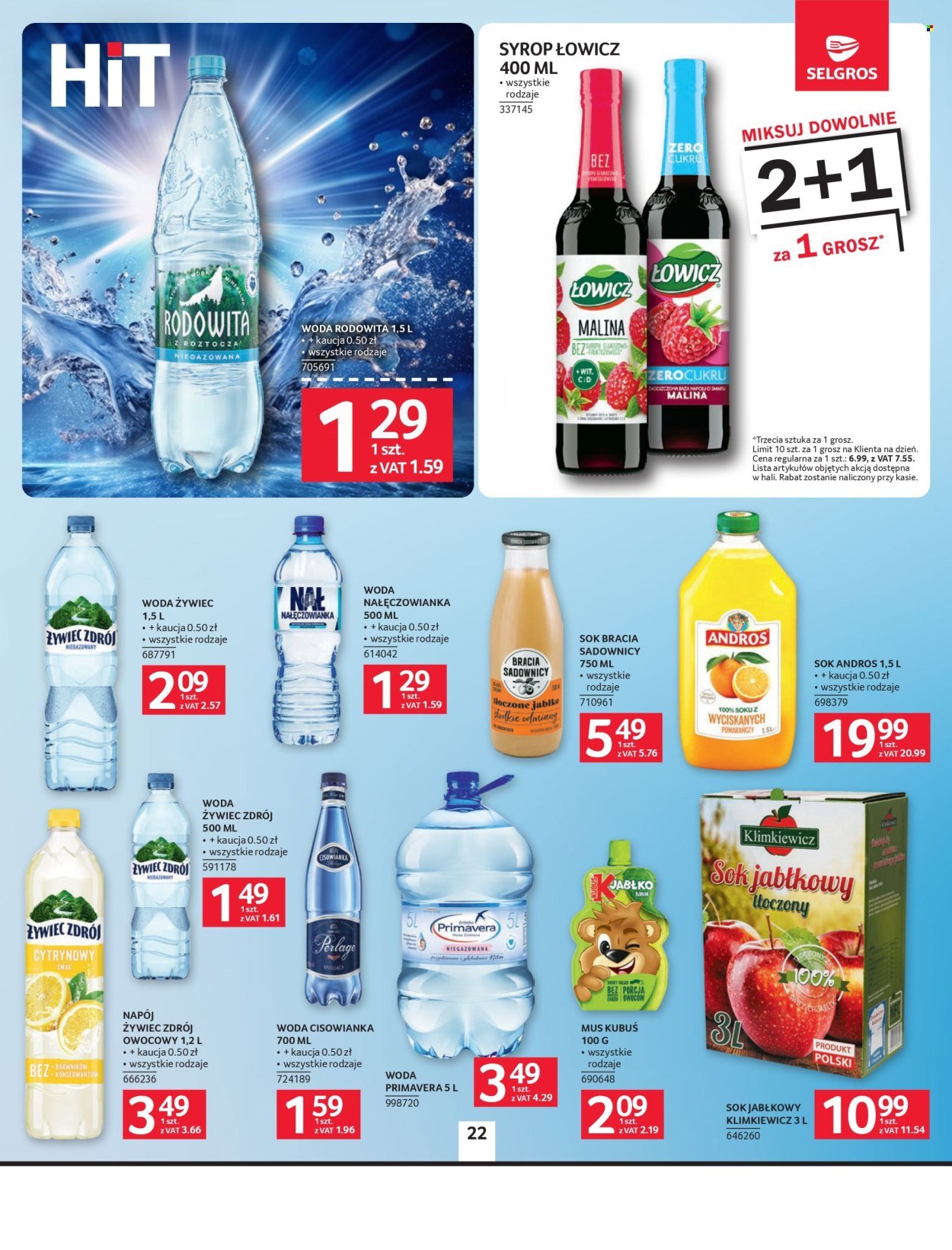 Gazetka SELGROS - Oferta spożywcza
