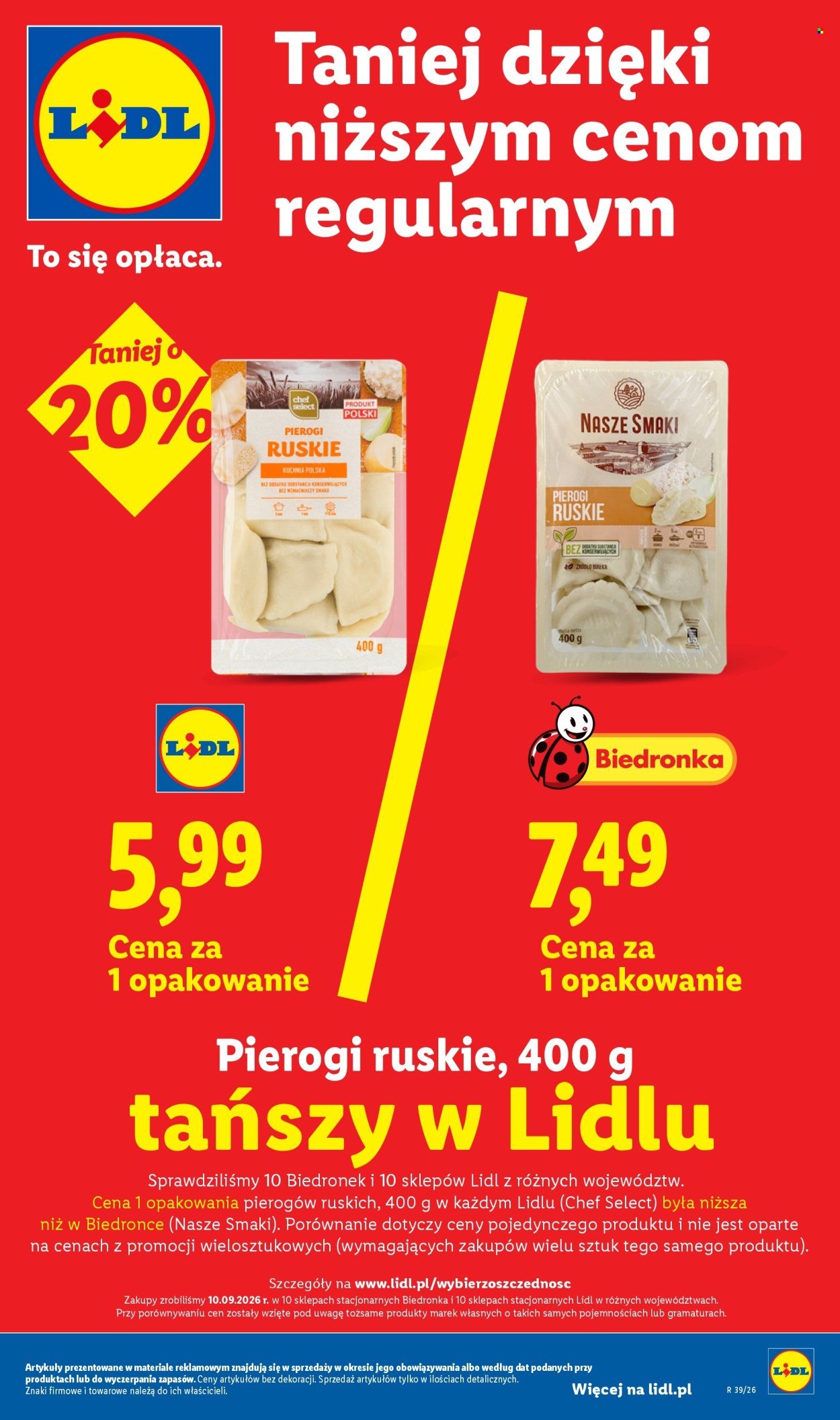 Gazetka LIDL - Od poniedziałku