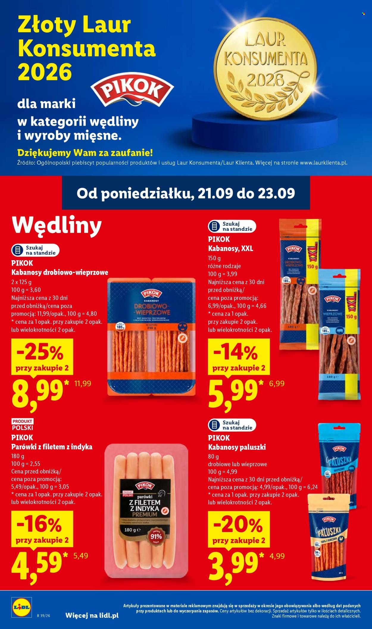 Gazetka LIDL - Od poniedziałku