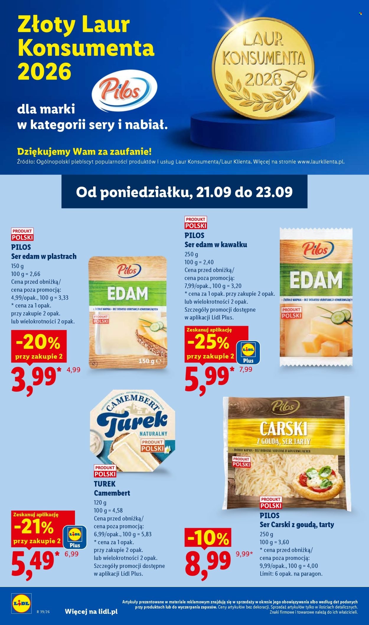 Gazetka LIDL - Od poniedziałku
