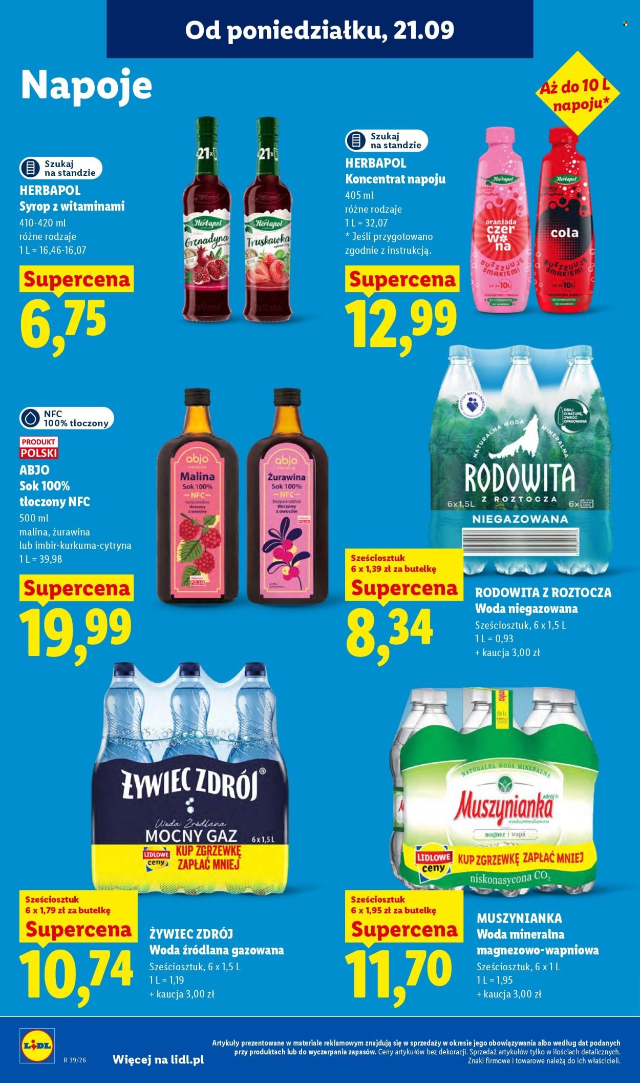 Gazetka LIDL - Od poniedziałku