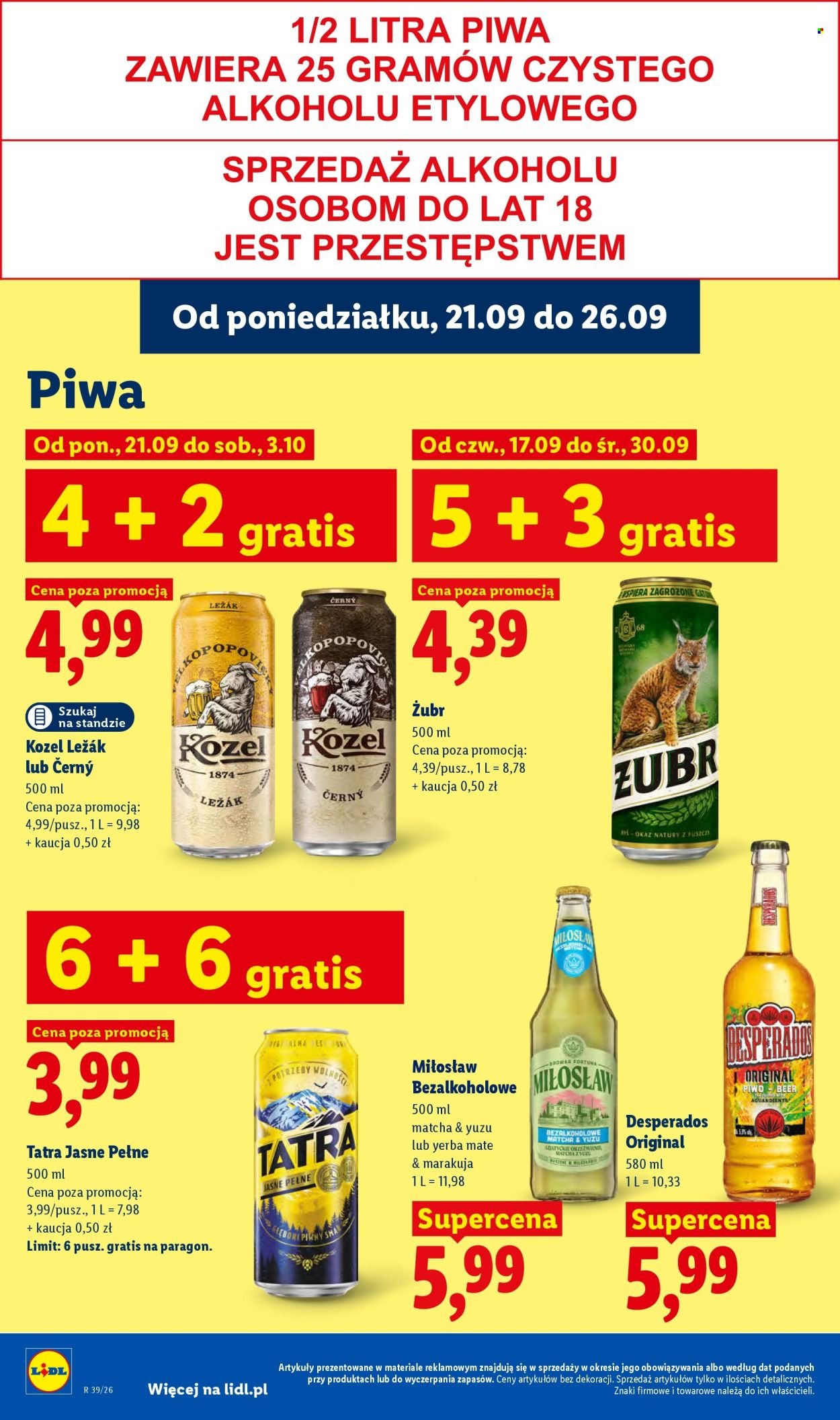 Gazetka LIDL - Od poniedziałku