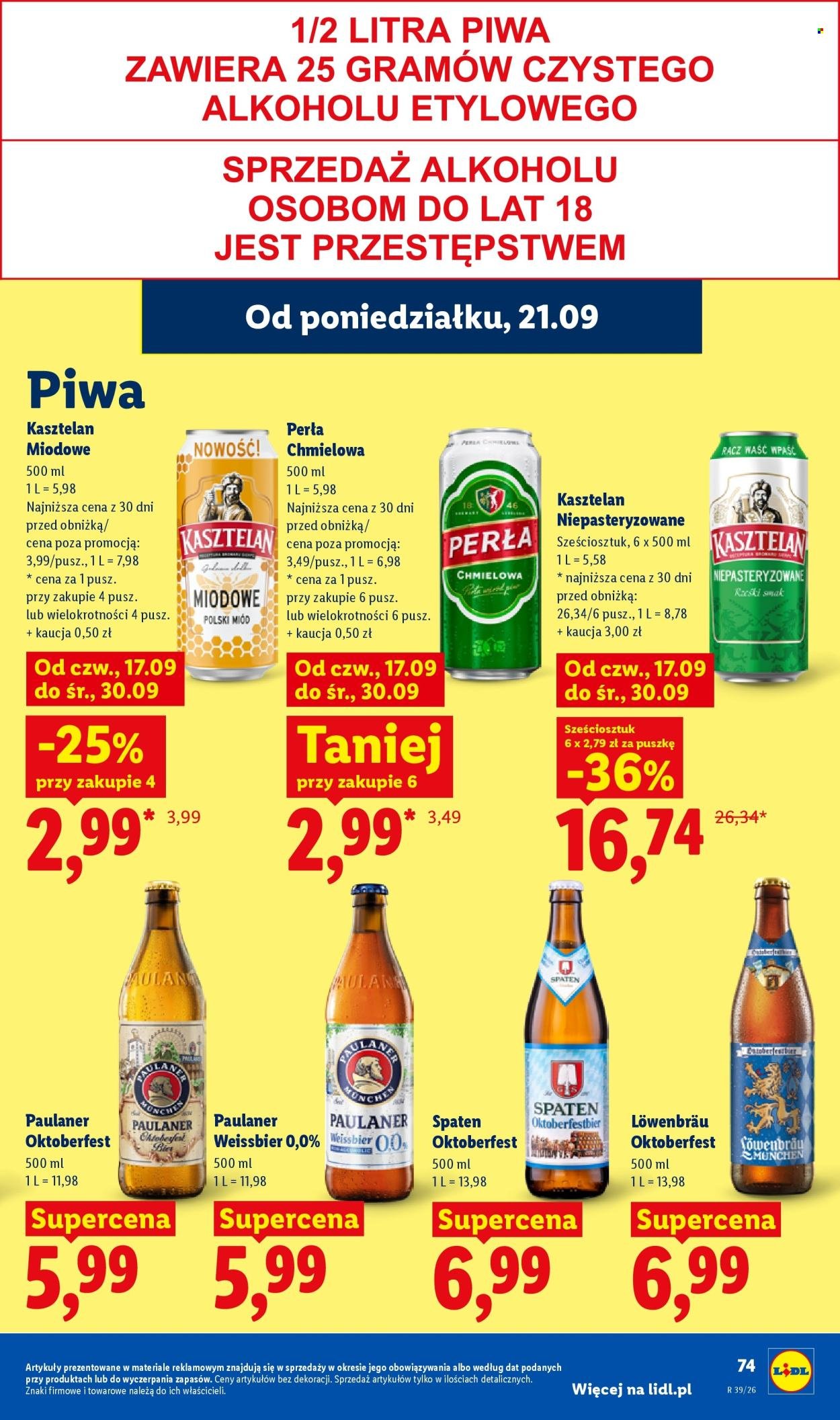Gazetka LIDL - Od poniedziałku