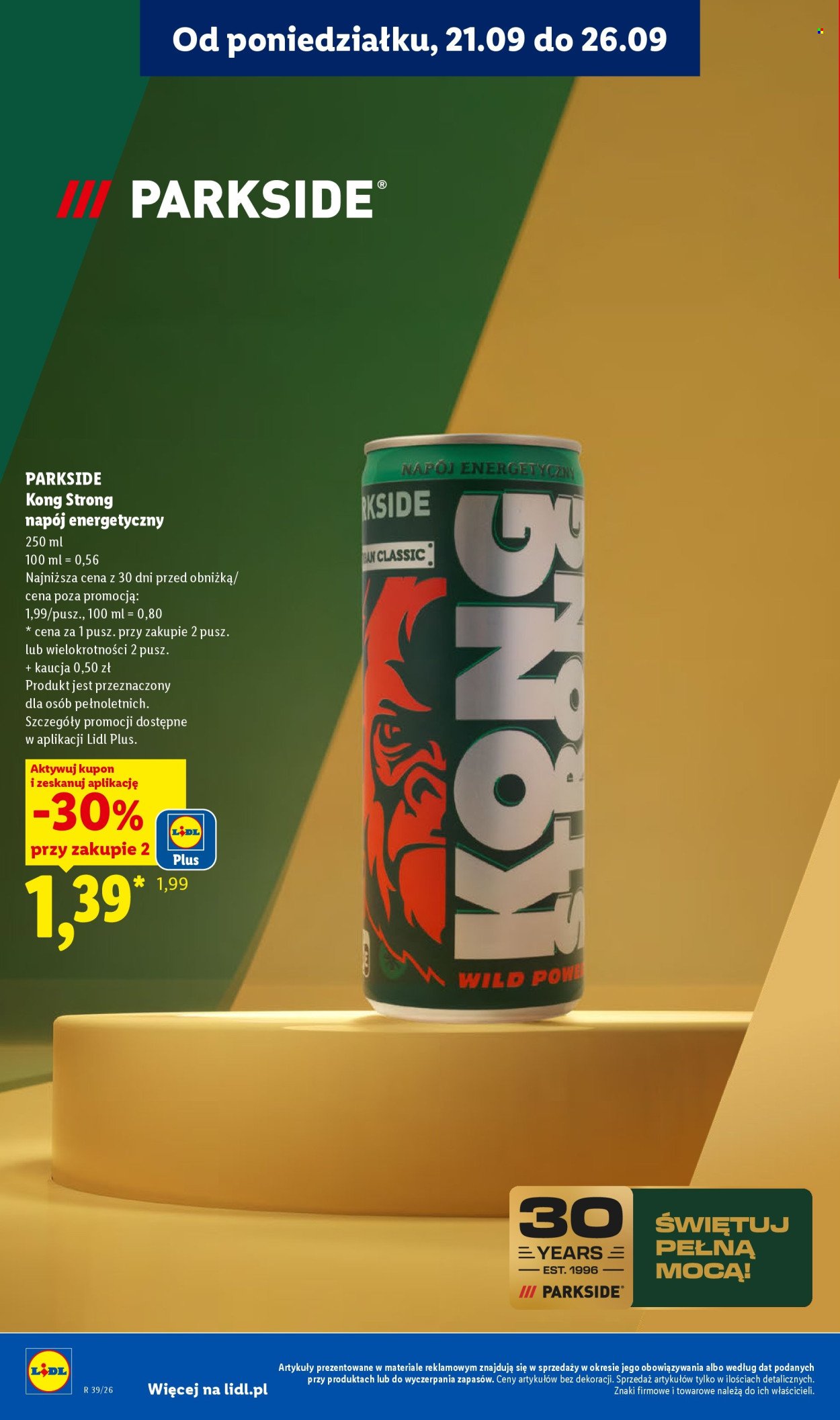 Gazetka LIDL - Od poniedziałku