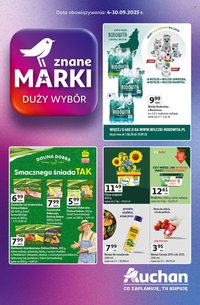 Gazetka AUCHAN - Znane marki duży wybór (2025-09-04 - 2025-09-10)