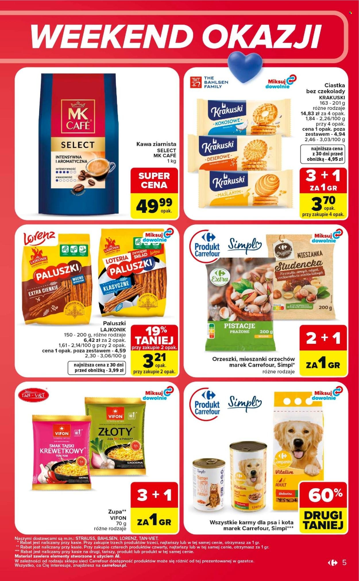 Gazetka CARREFOUR - w SUMIE od- czwartku WEEKEND OKAZJI