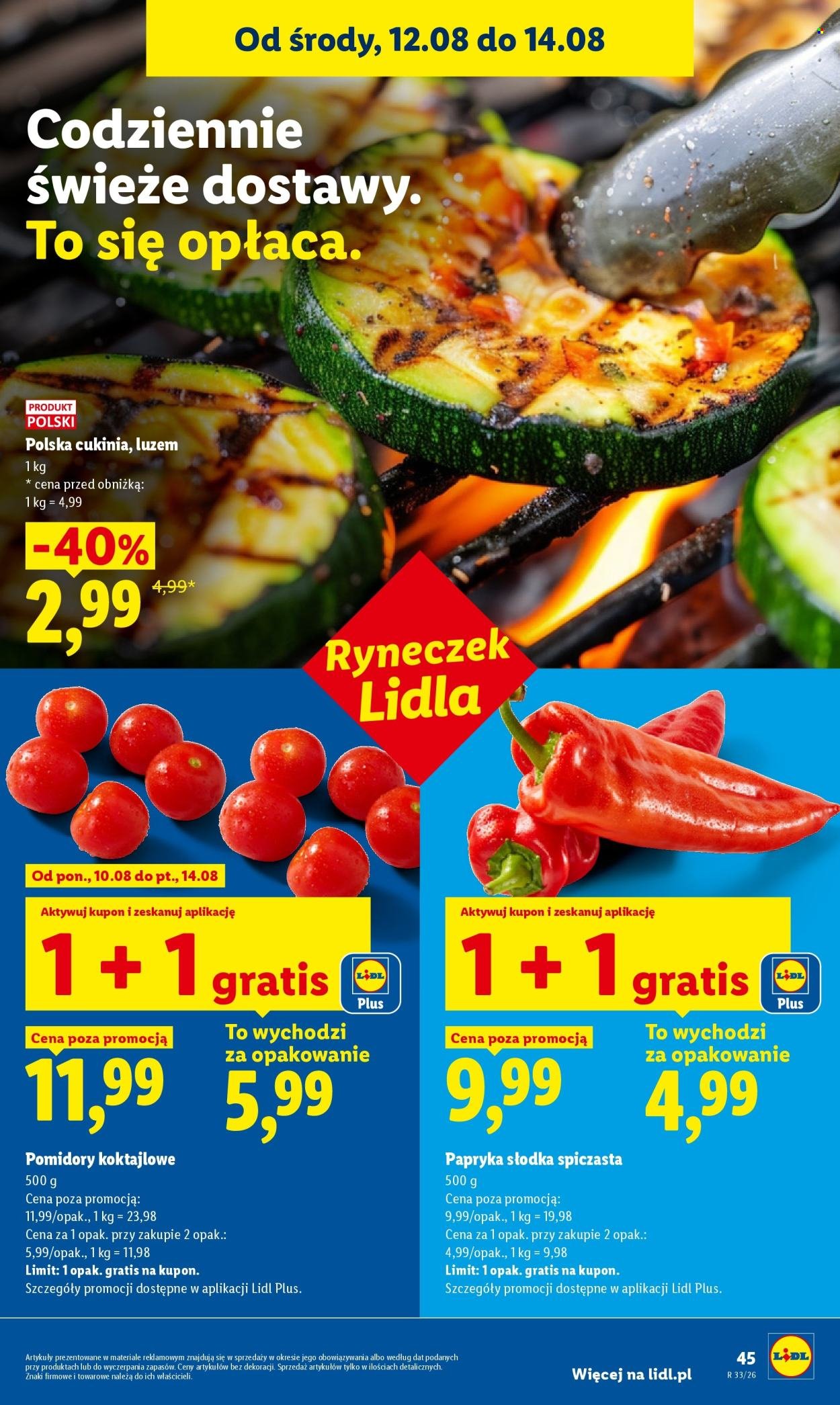 Gazetka LIDL - Od środy