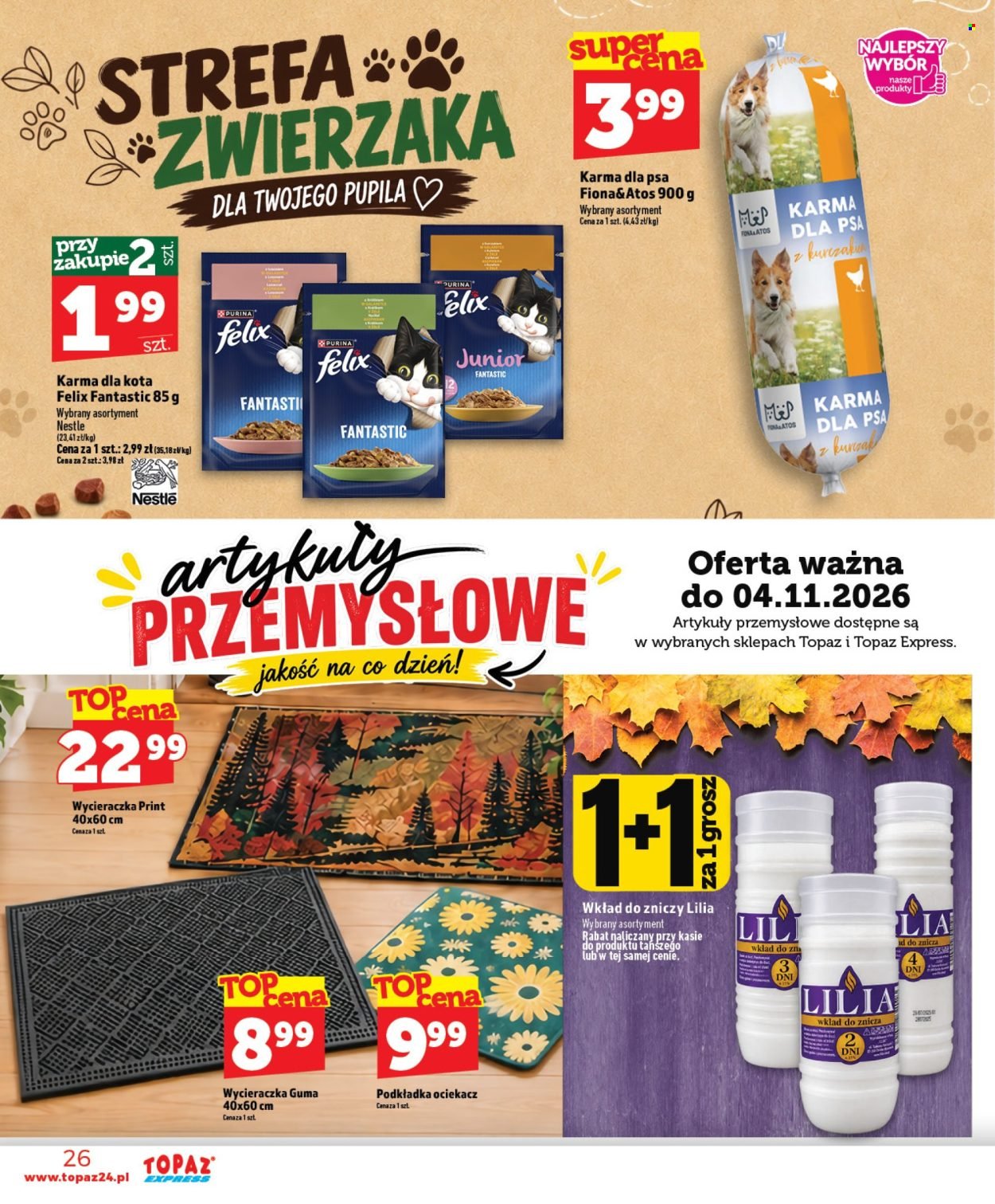 Gazetka TOPAZ - Od czwartku 29.10.2026