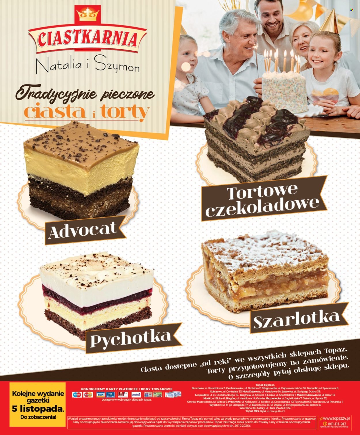 Gazetka TOPAZ - Od czwartku 29.10.2026