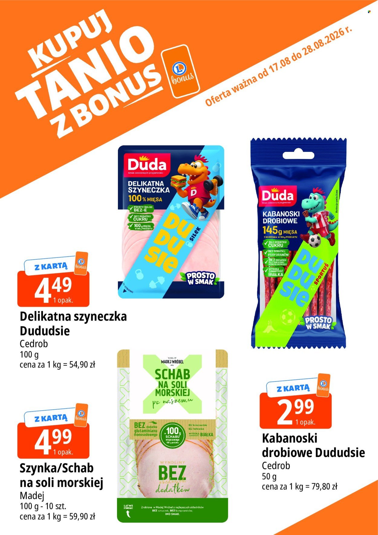 Gazetka E.LECLERC - Od poniedziałku 17.08.2026