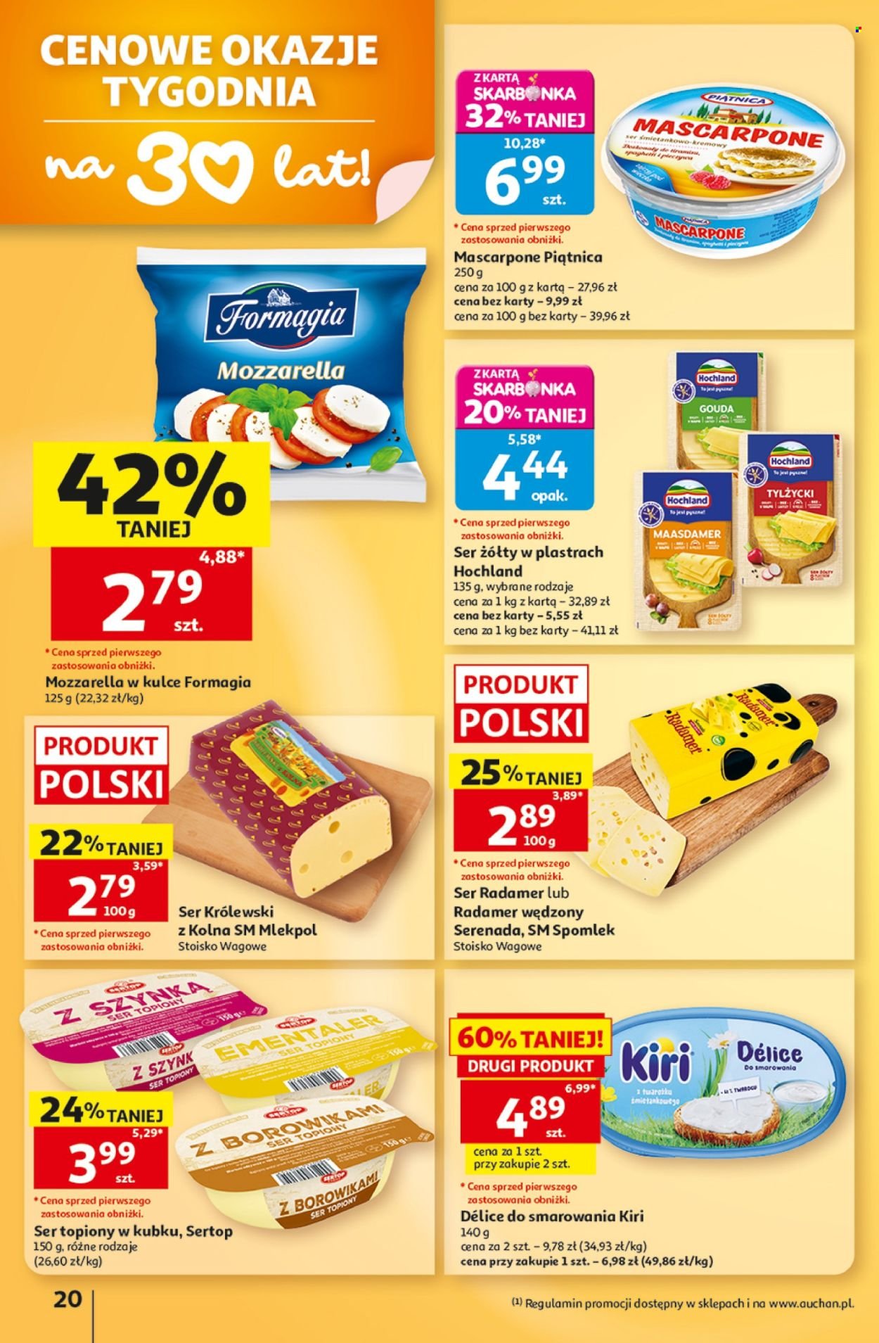 Gazetka AUCHAN - 30 Lat