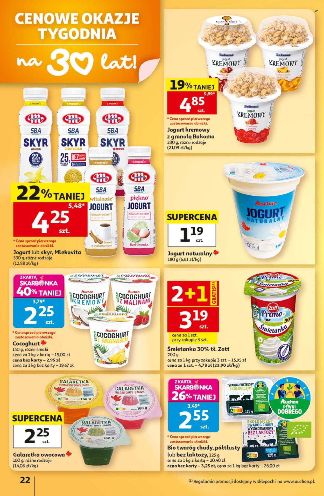 Gazetka AUCHAN - 30 Lat