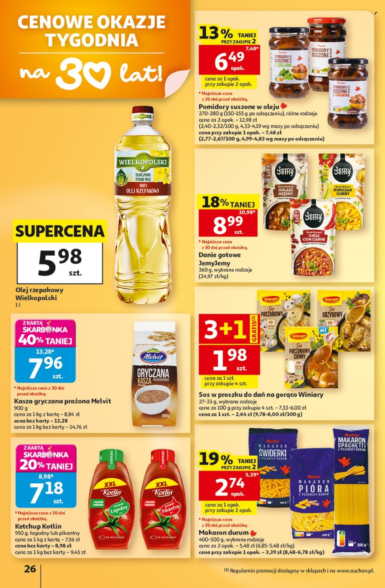Gazetka AUCHAN - 30 Lat