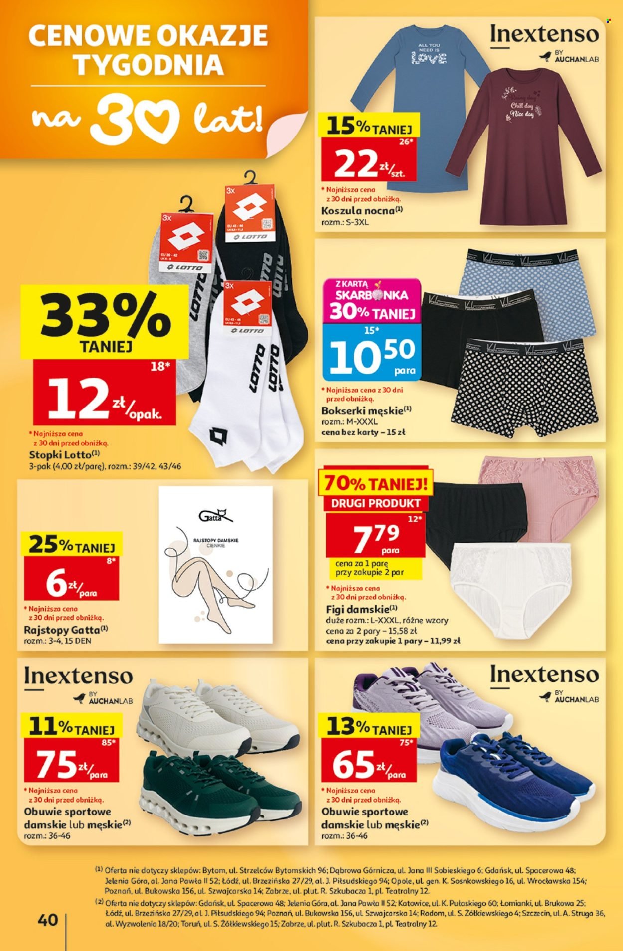 Gazetka AUCHAN - 30 Lat
