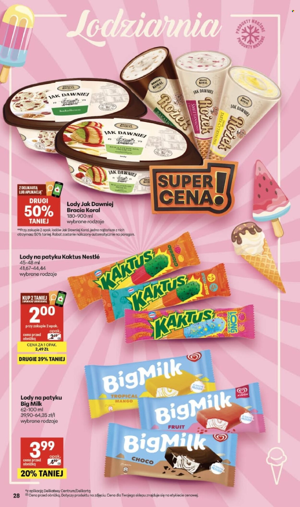 Gazetka DELIKATESY CENTRUM - Od czwartku 30.07.2026