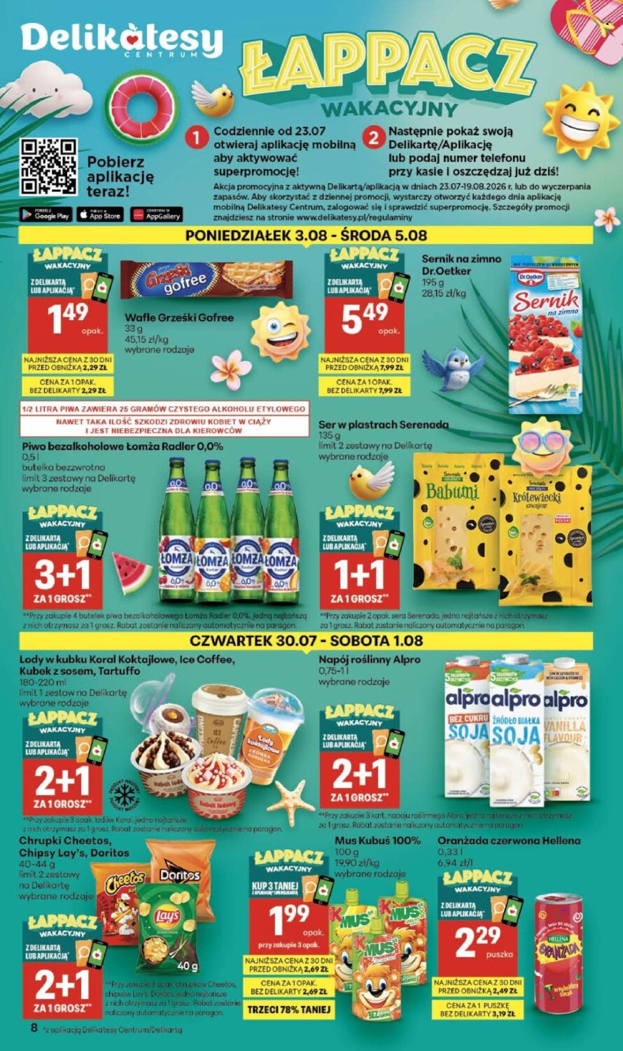 Gazetka DELIKATESY CENTRUM - Od czwartku 30.07.2026