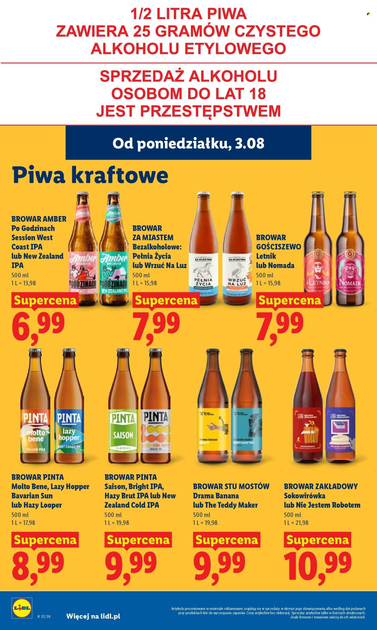 Gazetka LIDL - Od poniedziałku