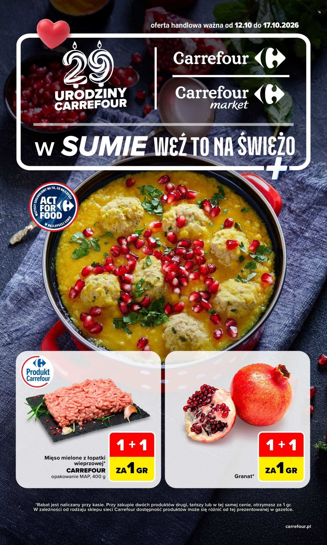 Gazetka CARREFOUR - w SUMIE weź to na świeżo