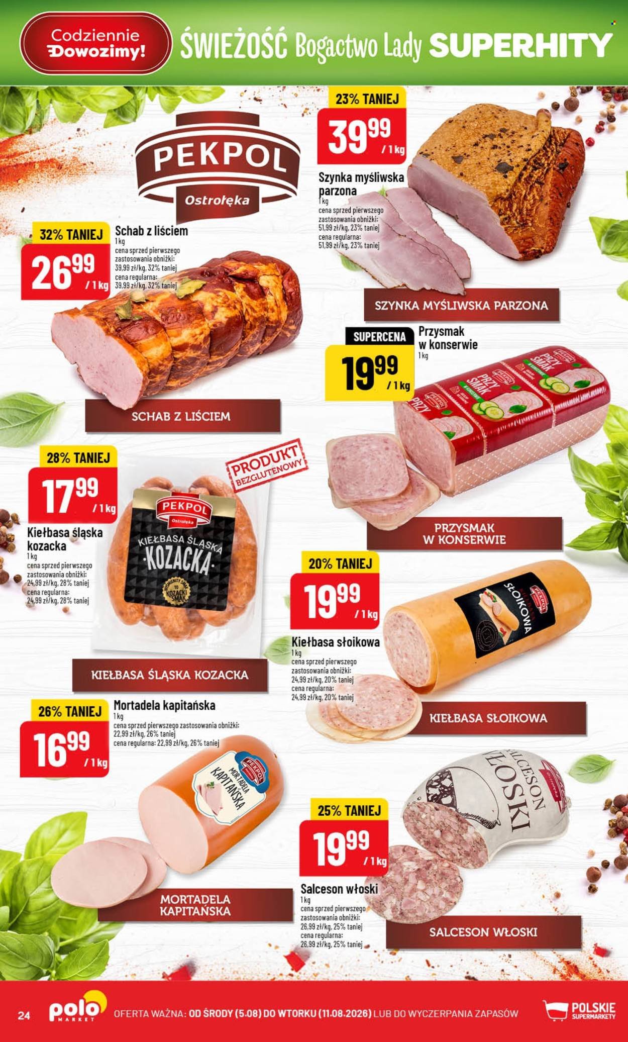 Gazetka POLOMARKET - Od środy 5.08.2026