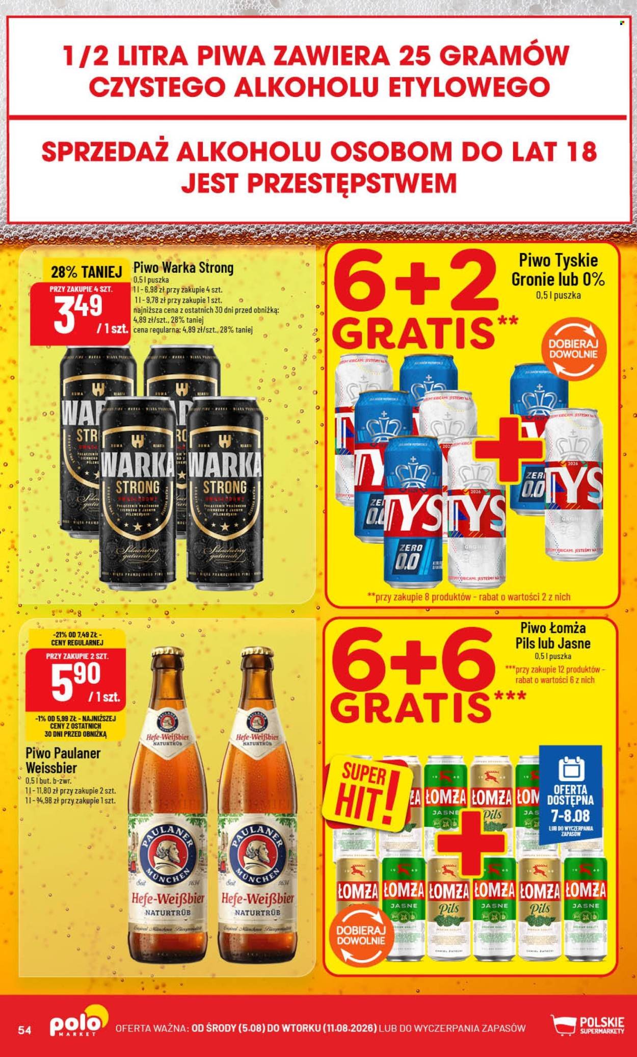 Gazetka POLOMARKET - Od środy 5.08.2026