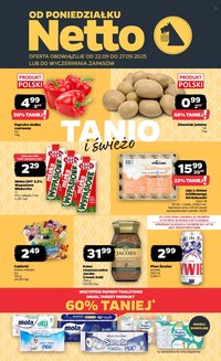 Gazetka NETTO - Od poniedziałku (2025-09-22 - 2025-09-27)