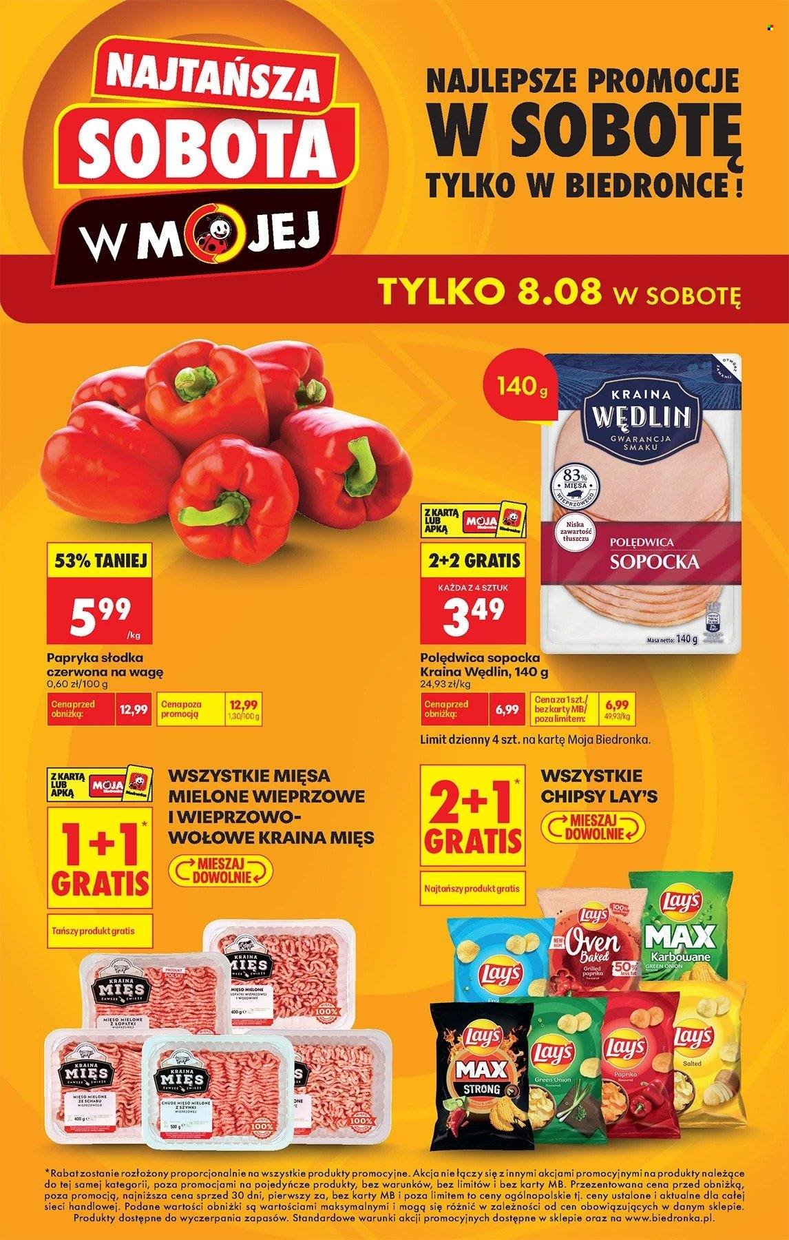 Gazetka BIEDRONKA - Najtańsza soboty