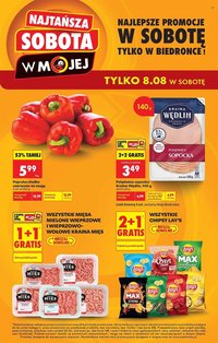 Gazetka BIEDRONKA - Najtańsza soboty
