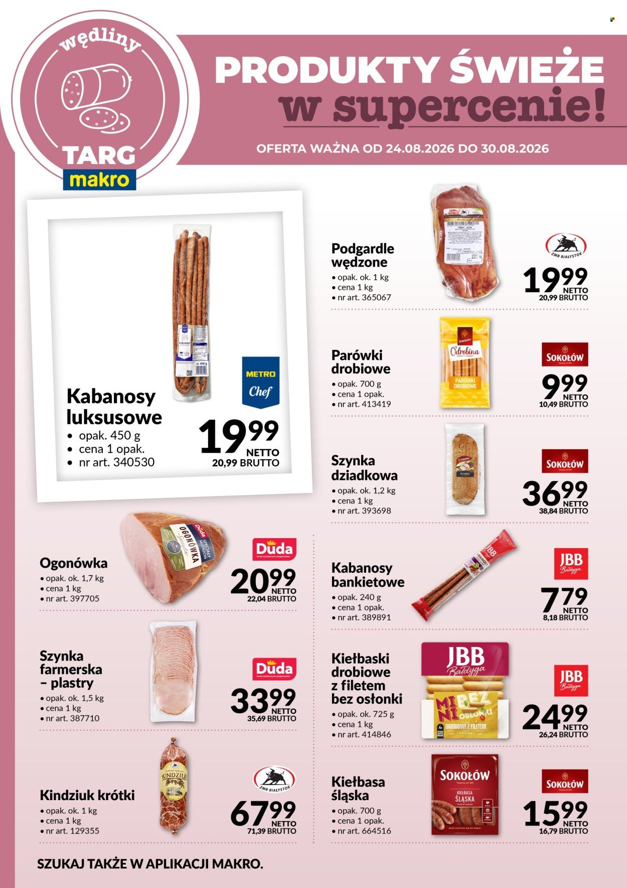 Gazetka MAKRO - Targ MAKRO - oferta świeża w super cenach!