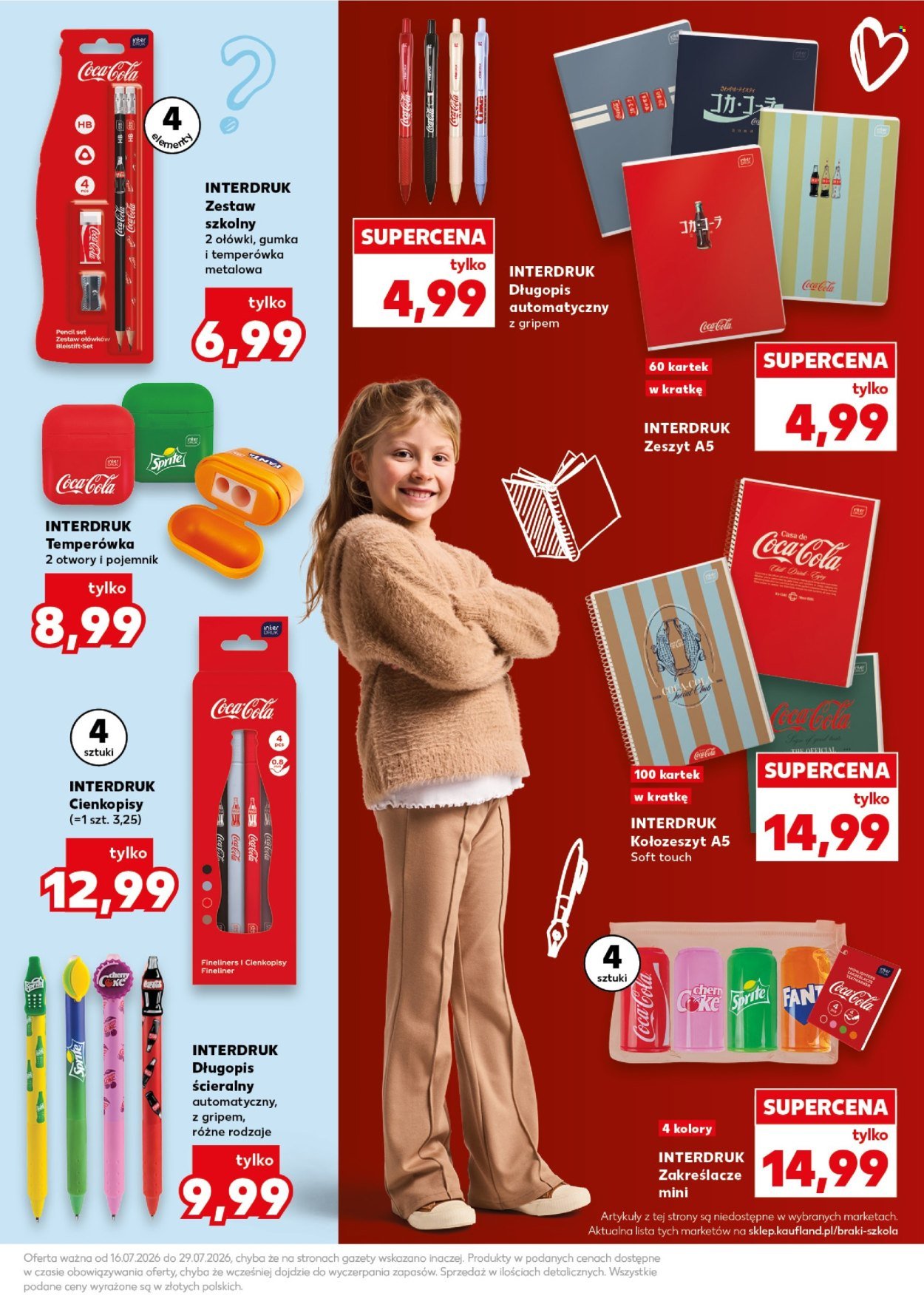 Gazetka KAUFLAND - Szczęśliwego nowego roku szkolnego...